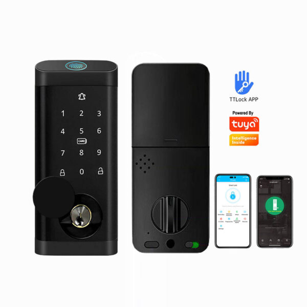 Smart Deadbolt Door Lock | Fingerprint, PIN & Card