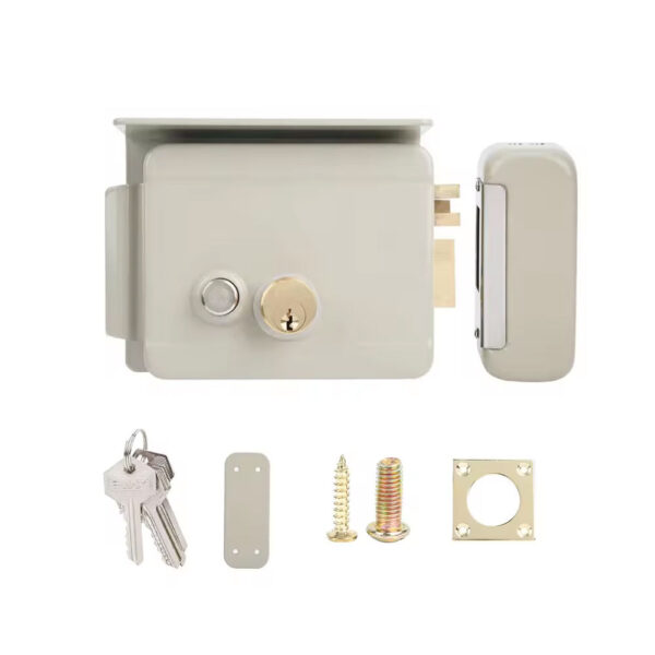 SK1073B Electric Rim Lock | Push-Button Release