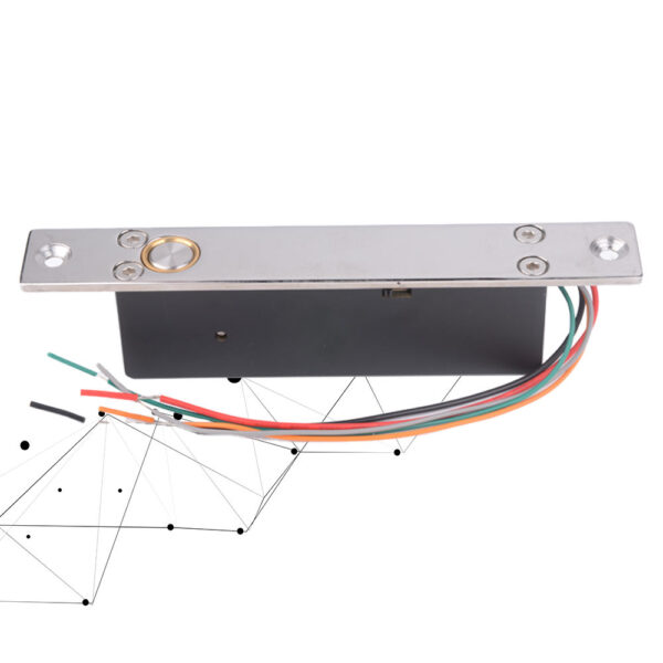Aluminum Electric Drop Bolt Lock for Glass Doors