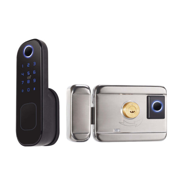 Automatic Front Door Lock | Tuya App & Fingerprint