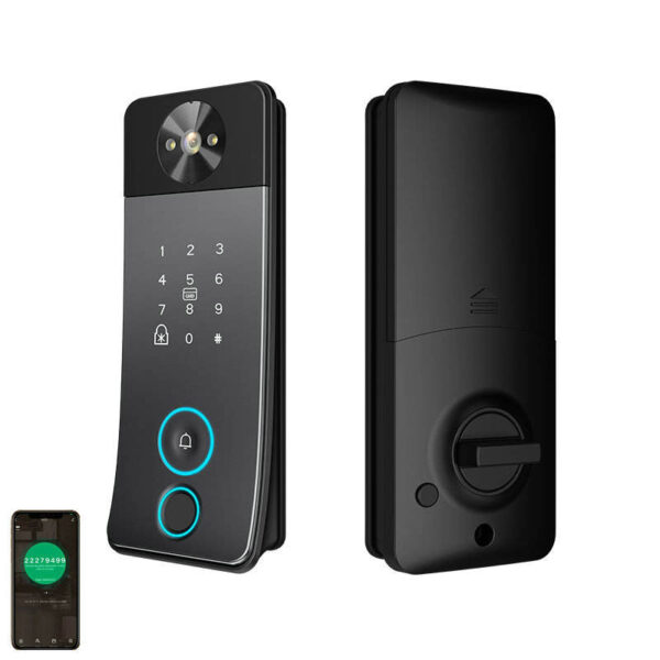 Tuya Wi-Fi Doorbell Lock | Camera & Fingerprint