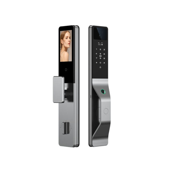 3D Face Recognition Sliding Door Lock | Tuya & Camera