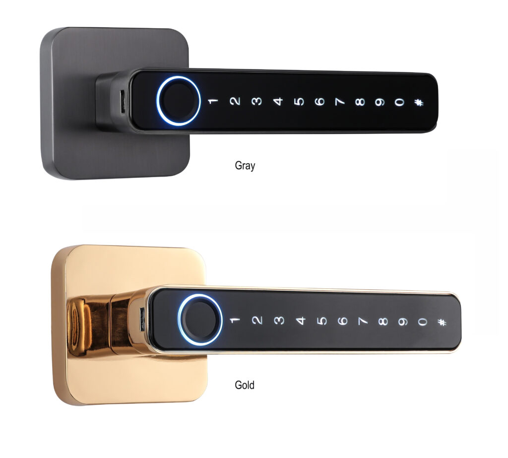 SK814 Smart Handle Lock | BLE App & Single Latch