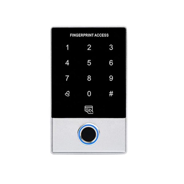 IP68 Waterproof Fingerprint Access Controller SK-FG1S - 100 Fingerprints / 1000 Cards, 12V-24V Standalone Touch Keypad