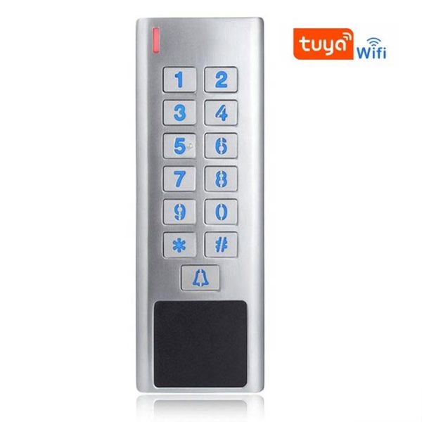 Smart WiFi Tuya Waterproof Access Controller SK-A8 - 2000 Users, IP67 Metal Keypad, 12V DC