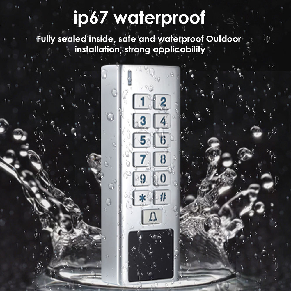 IP67 waterproof access controller fully sealed for outdoor installation