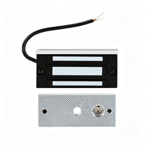 Mini Magnetic Lock SK-60 – 60KG Waterproof Electric Maglock for Cabinets & Narrow Doors