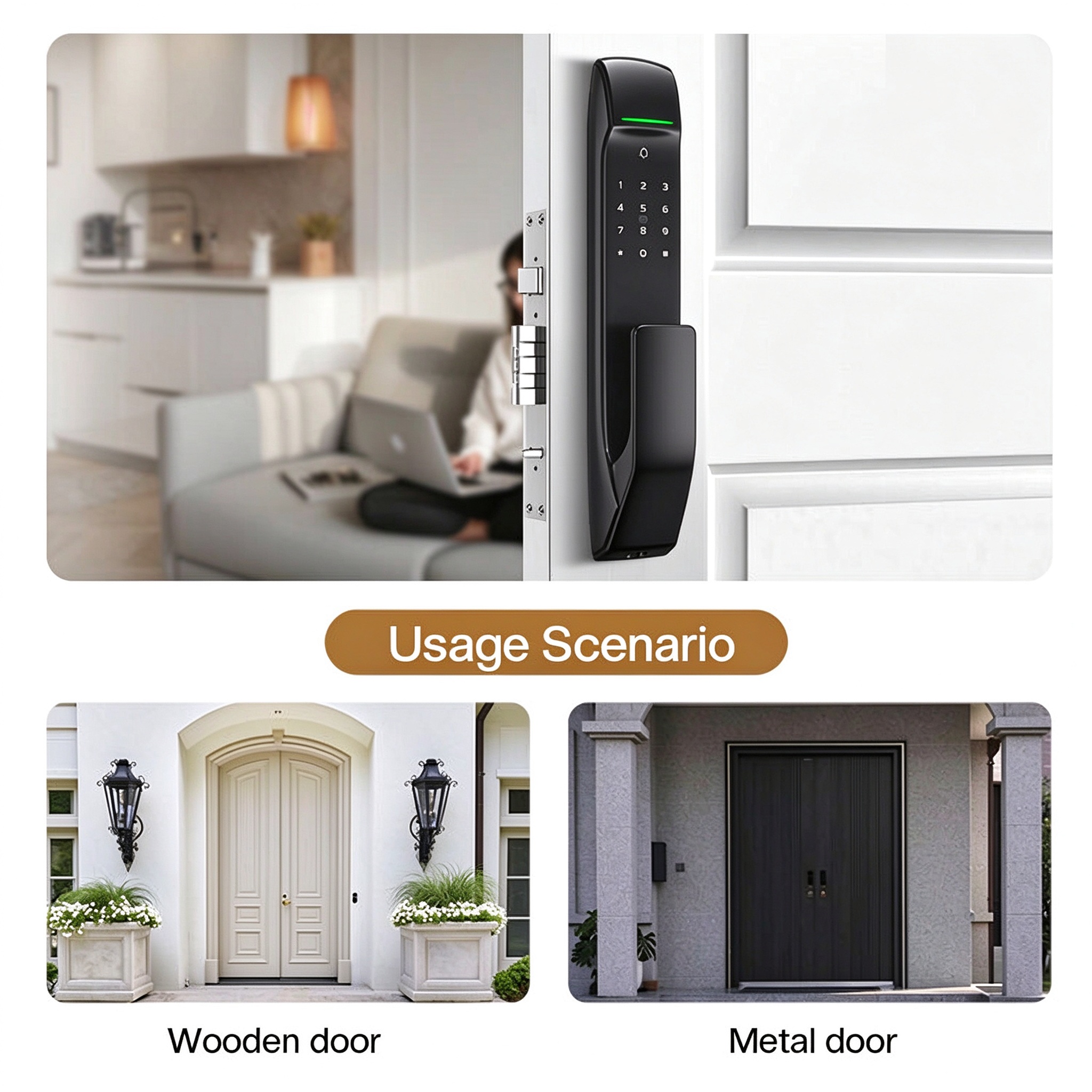 Smart lock usage scenario