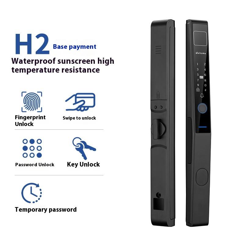 Base model aluminum smart lock