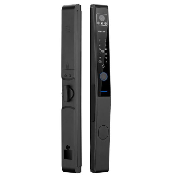 Tuya TTLock Aluminum Face Recognition Smart Door Lock SK-D10 – Waterproof Auto Sliding Gate Lock