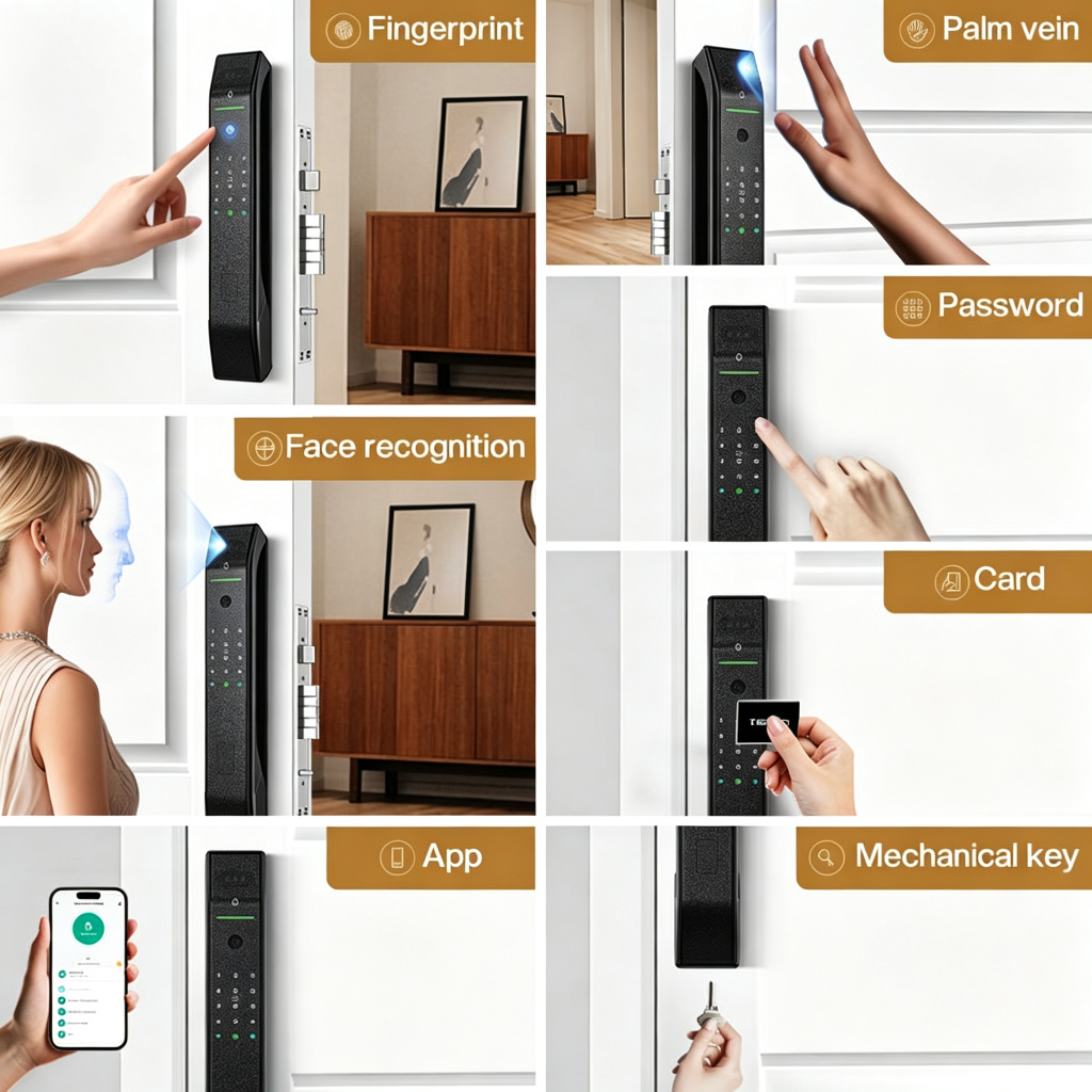 Multiple unlock methods
