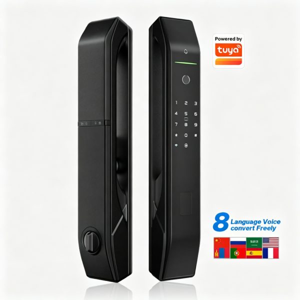 Tuya Smart Digital Door Lock SK-D7 – Aluminum Alloy Push-Pull