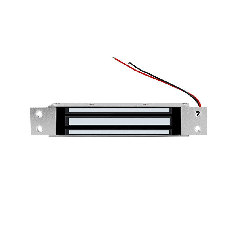 180kg recessed maglock front view silver body