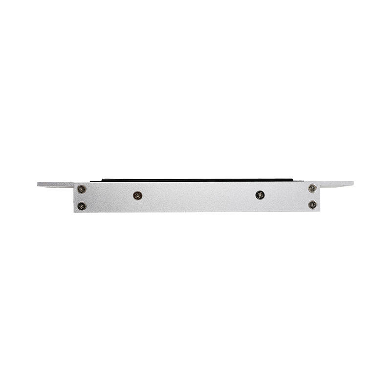 Maglock armature mounting plate with screws aluminum finish