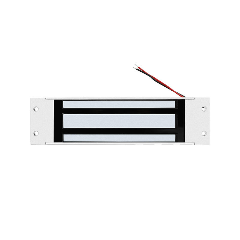 500kg recessed maglock front view silver body