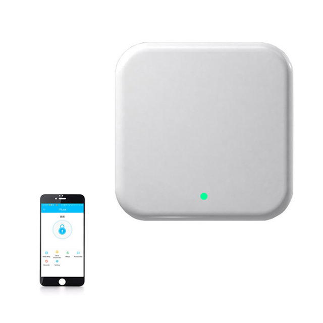 TTLock G2 gateway with phone app