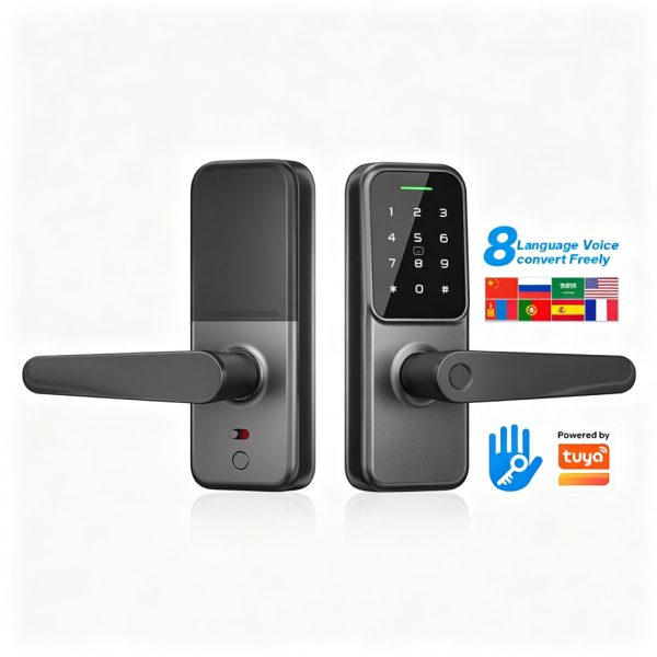 Tuya Keyless Entry Smart Door Lock SK-K8 – Aluminum Alloy Handle