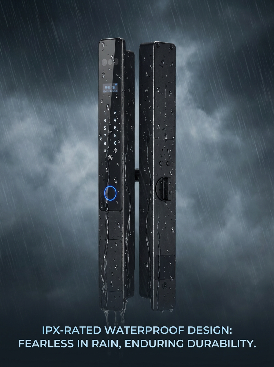 IP66 waterproof smart lock outdoor