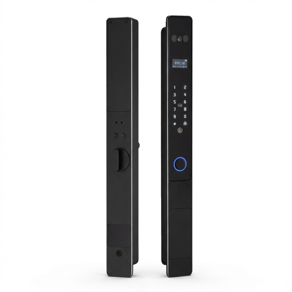 Tuya TTLock IP66 Waterproof Aluminum Smart Door Lock SK-L2 – Auto Face Recognition Sliding Gate Lock