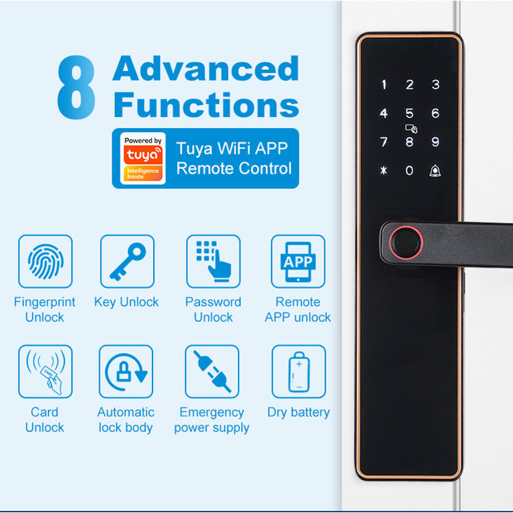 Functions of smart door lock