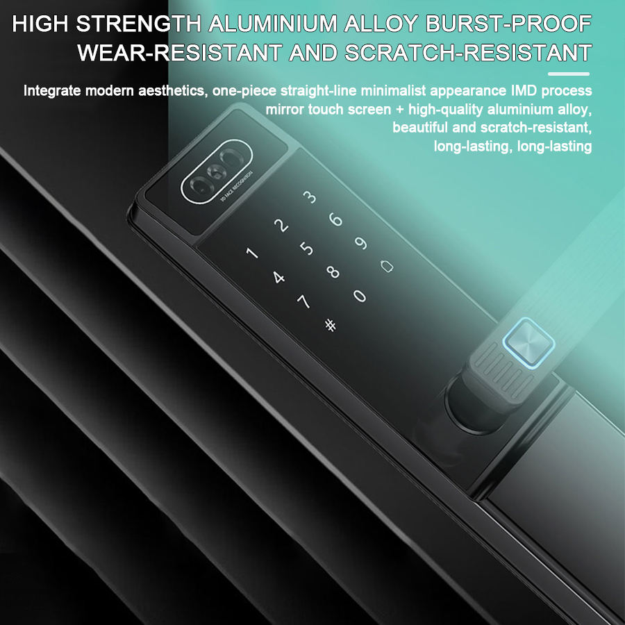 Aluminium alloy smart door lock