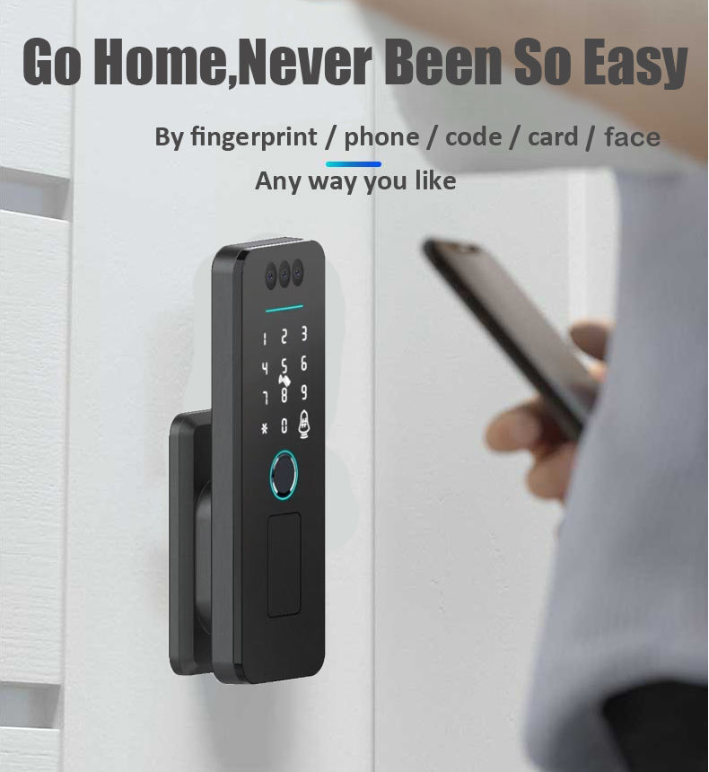 Go home never been so easy fingerprint phone code card face