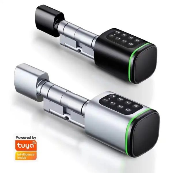 Smart Door Lock Cylinder SK-S1K – Electronic Key Cylinder with Password, Card and Tuya App