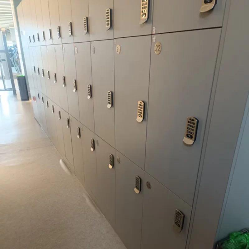 Gym locker cabinet application