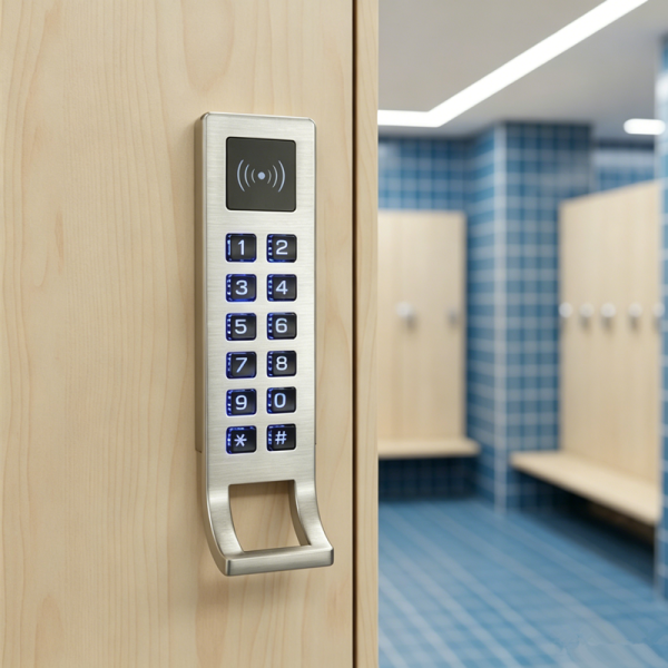 Zinc Alloy One-Time Password Cabinet Lock SK-S28E