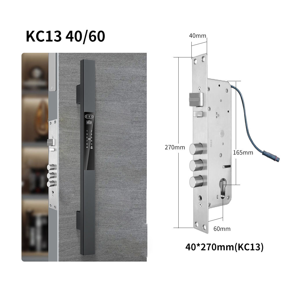 Lock body of courtyard smart lock