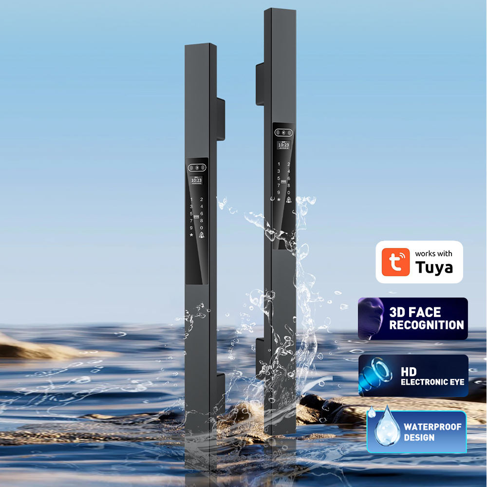 Waterproof video intercom smart lock