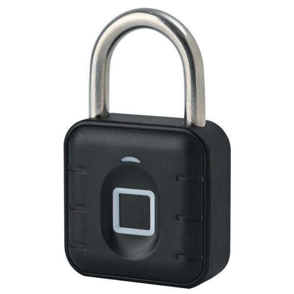 Smart Fingerprint Padlock SK-U12 – IP67 Waterproof, 20 Fingerprints, USB-C Charging, Zinc Alloy Body