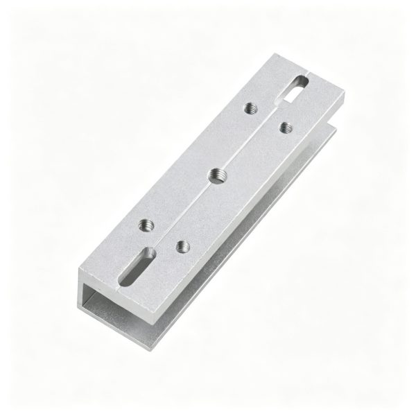 Waterproof U-Type Magnetic Lock Bracket SK-U180 – for 180kg Electromagnetic Lock on Glass Doors