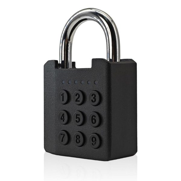 Keypad Padlock SK-U704 – Digital Combination Lock, 10 Codes, Key Backup, IP67 Waterproof Zinc Alloy
