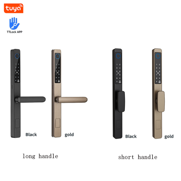Sliding Door Smart Lock SK-X2 – Outdoor Waterproof WiFi Fingerprint Lock with 6 Unlock Methods