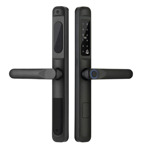 Waterproof Smart Door Lock SK-X5 – 5-in-1 WiFi Fingerprint Lock with Emergency USB Power