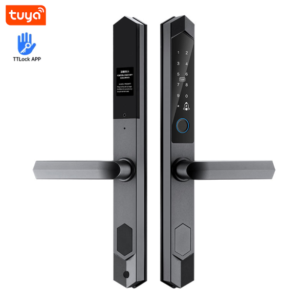 Tuya TTLock IP65 Fingerprint Sliding Door Lock SK-X8 – Waterproof Aluminum Smart Lock