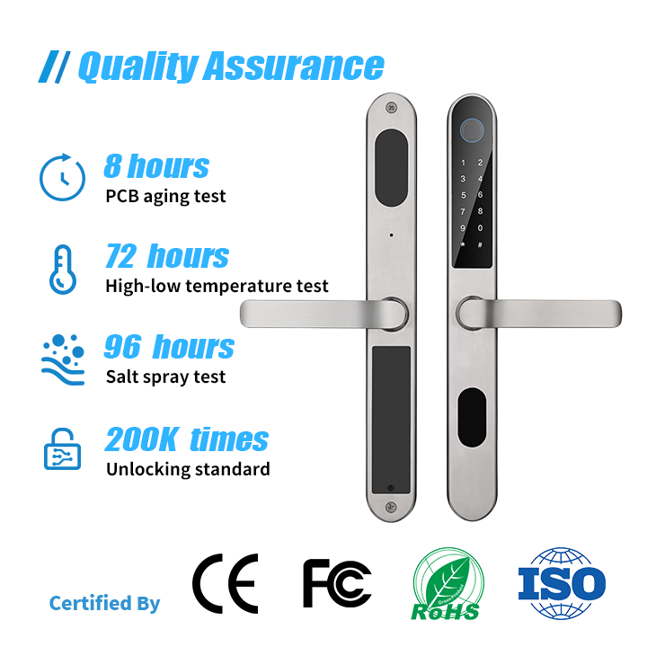 Quality assurance aging temperature salt spray tests with CE FCC RoHS ISO certifications