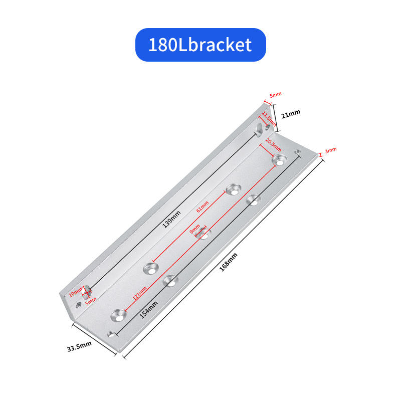 Z and L mounting bracket L bracket dimensions 168mm