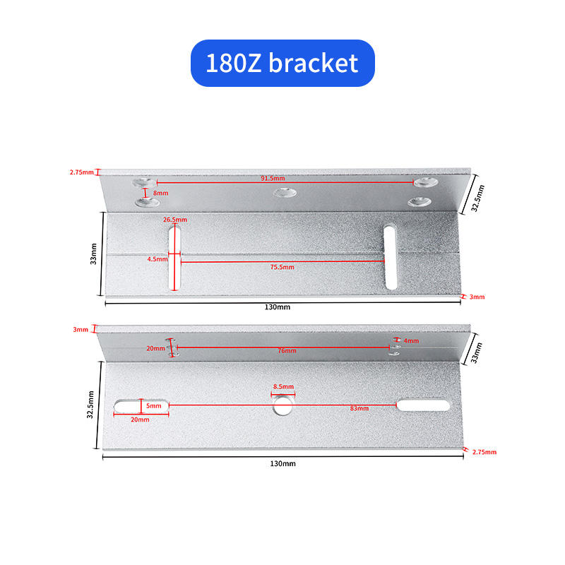 Z and L mounting bracket Z bracket dimensions 130mm